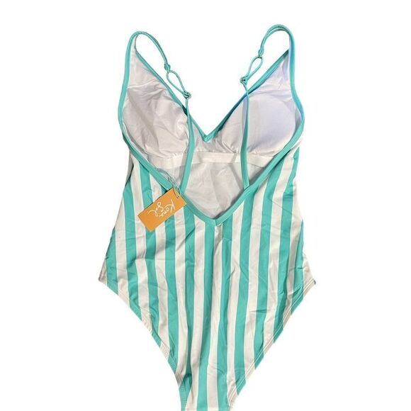 Nwt Kona Sol Swim Women’s One Piece Thigh High Bathing Suit - Picture 6 of 6